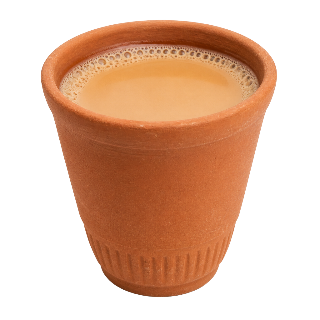 Chai served in a kulhad